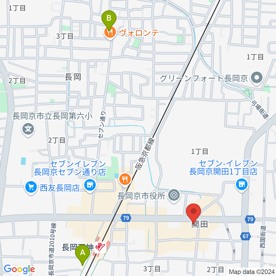 スタジオタルレック周辺のホテル一覧地図