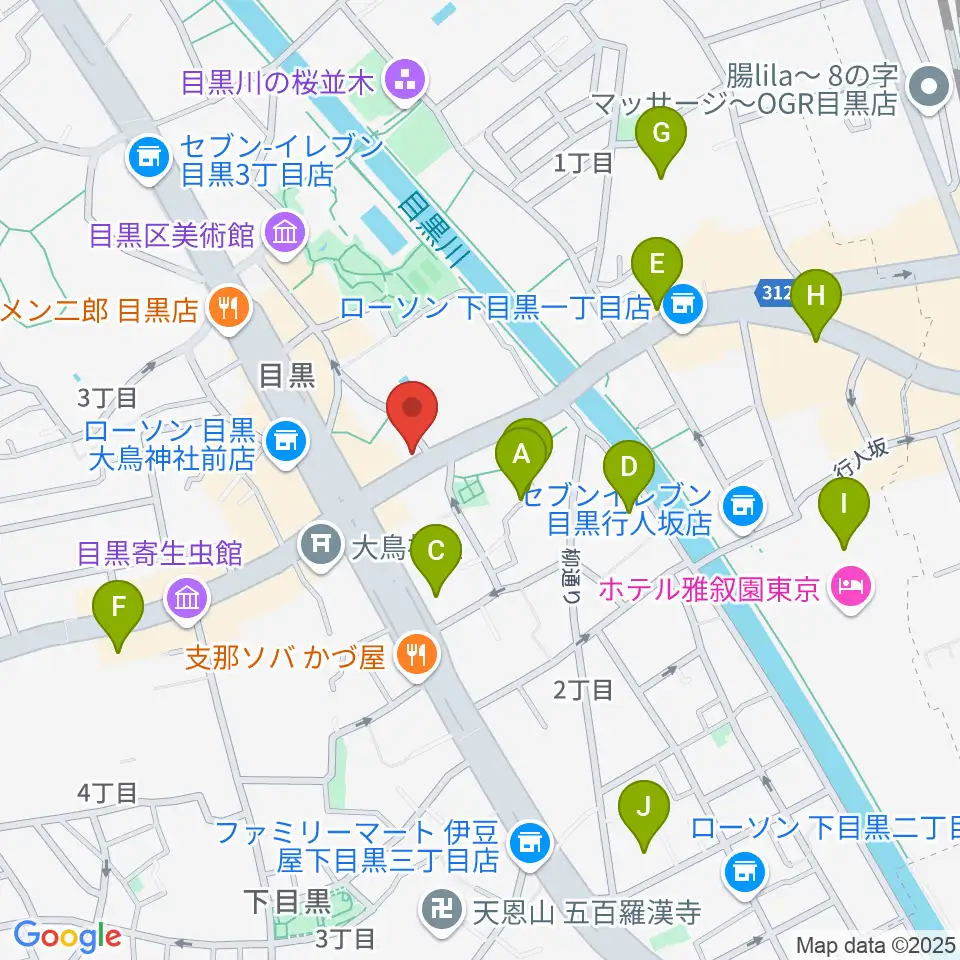 インターセプター周辺のホテル一覧地図