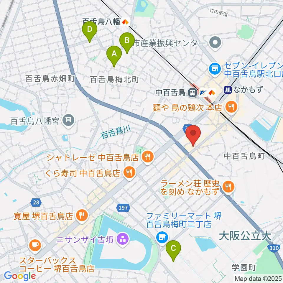 music studio Magic周辺のホテル一覧地図
