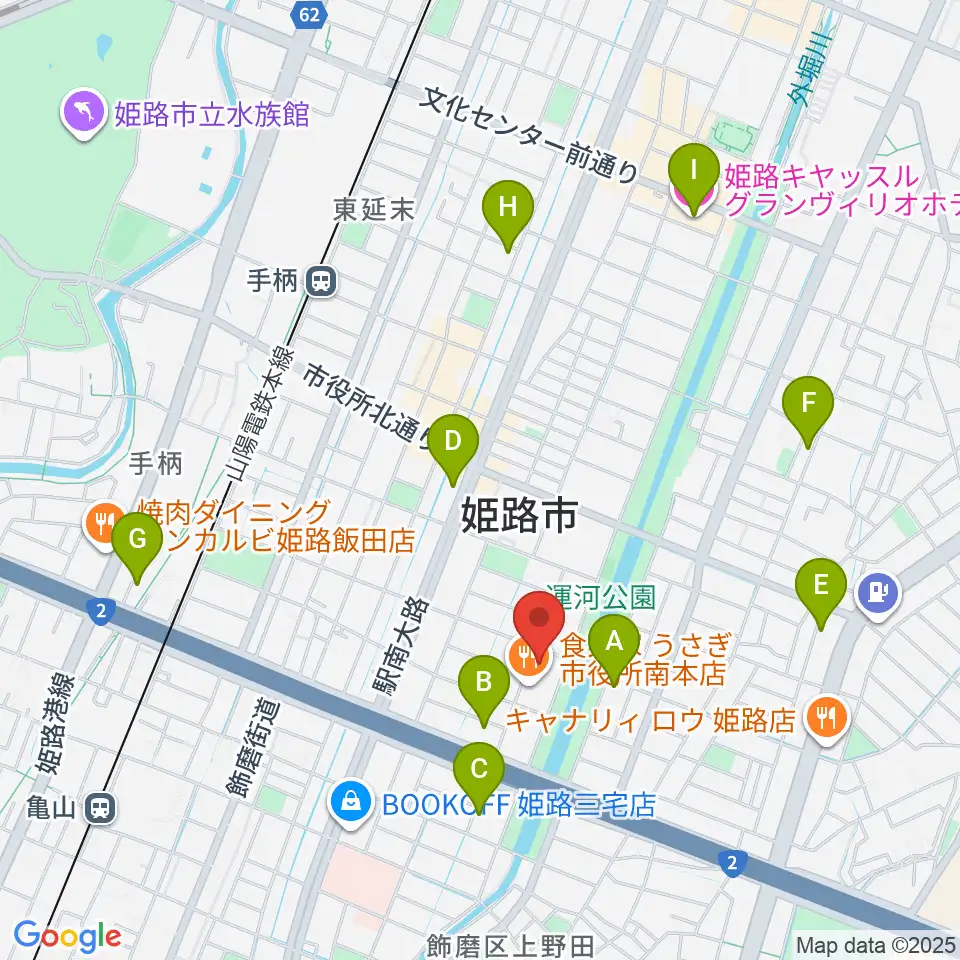 Beta Music 姫路南店周辺のホテル一覧地図