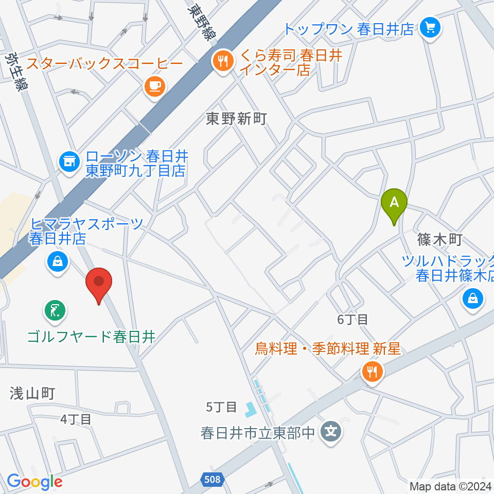 BLスタジオ 春日井店周辺のホテル一覧地図