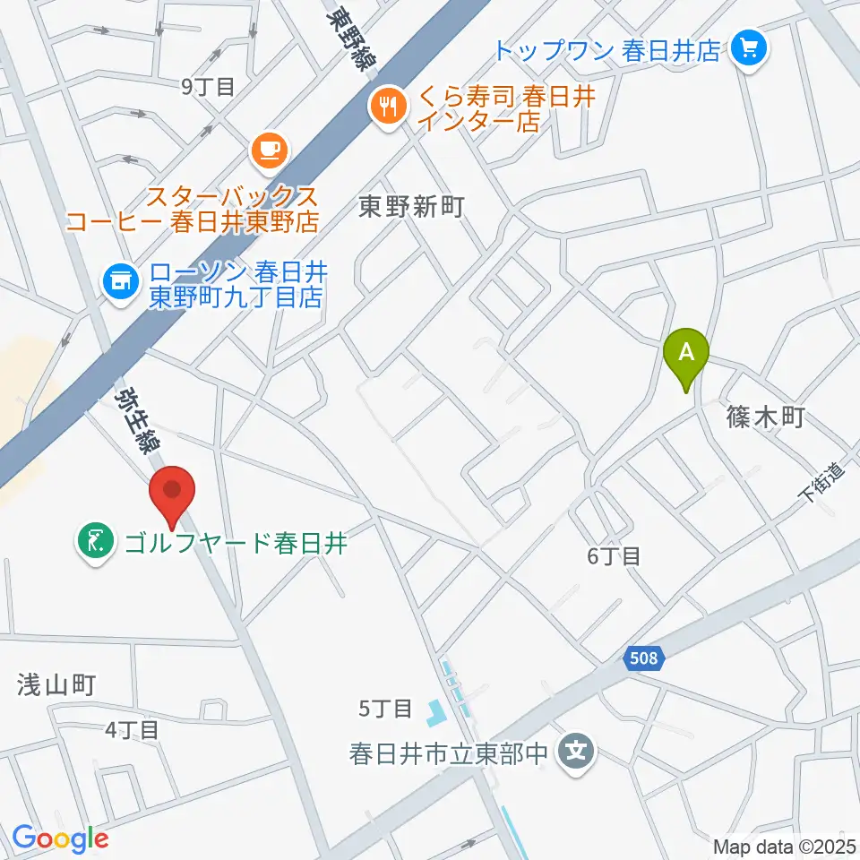 BLスタジオ 春日井店周辺のホテル一覧地図