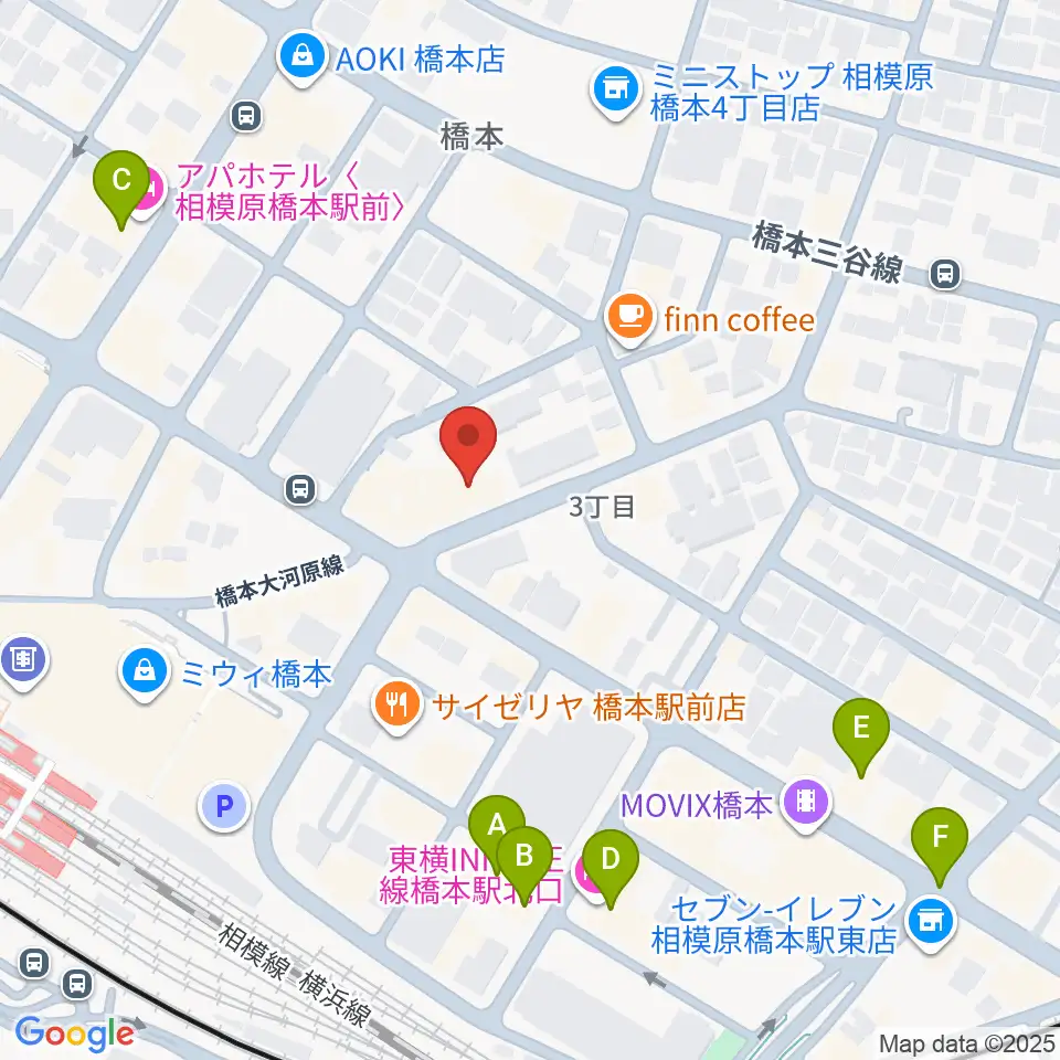 アフタービート周辺のホテル一覧地図