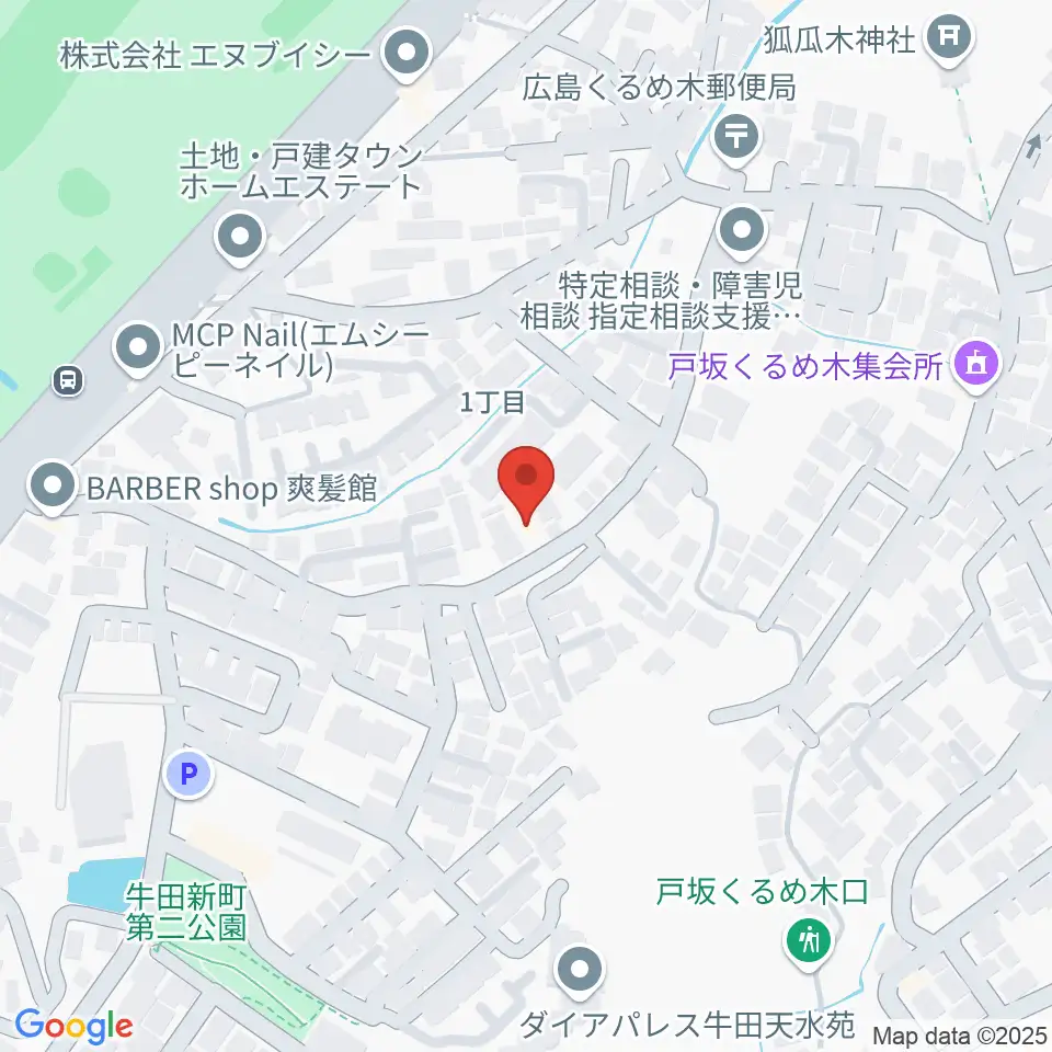 aiこどもみらい音楽教室周辺のホテル一覧地図