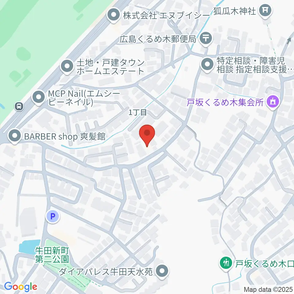 aiこどもみらい音楽教室周辺のホテル一覧地図