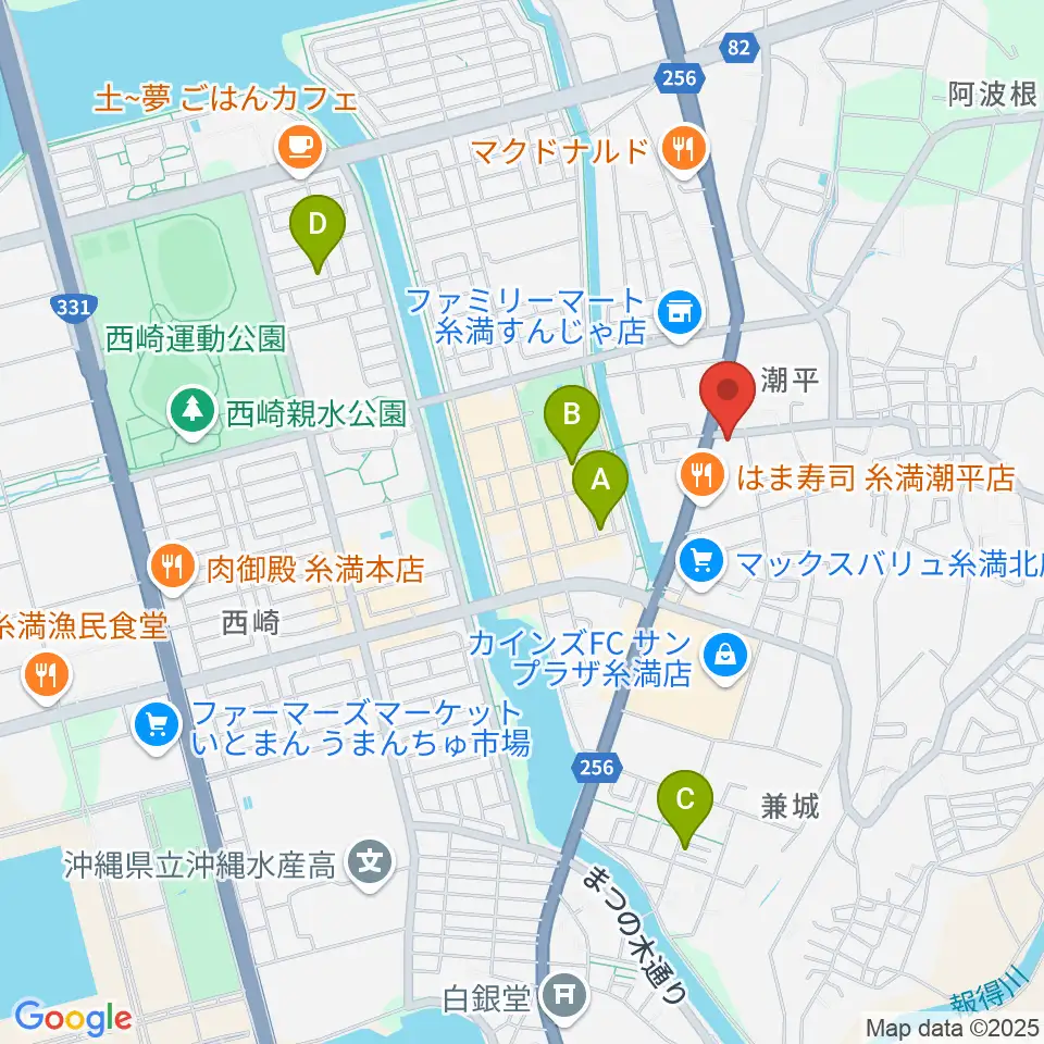 フリューゲル音楽教室周辺のホテル一覧地図