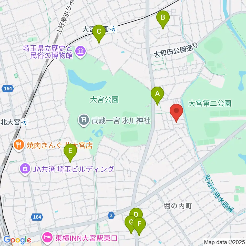 三村音楽教室周辺のホテル一覧地図