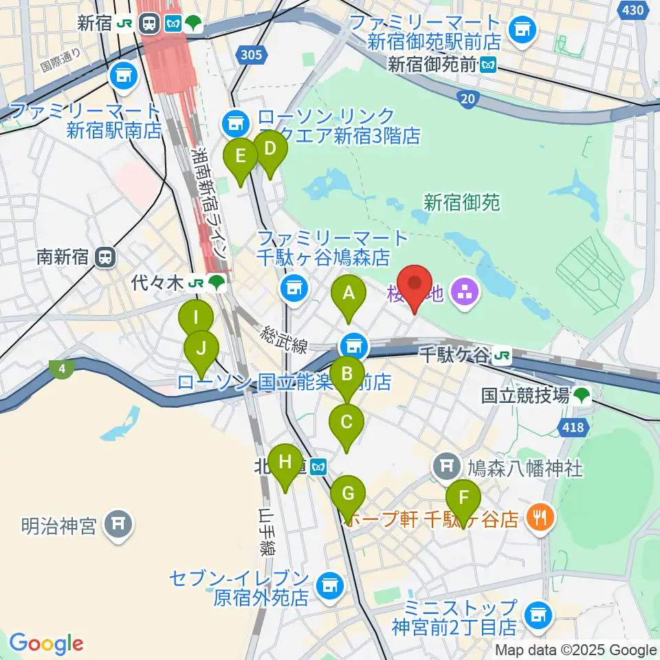 イル・ヴィオリーノ・マジコ周辺のホテル一覧地図