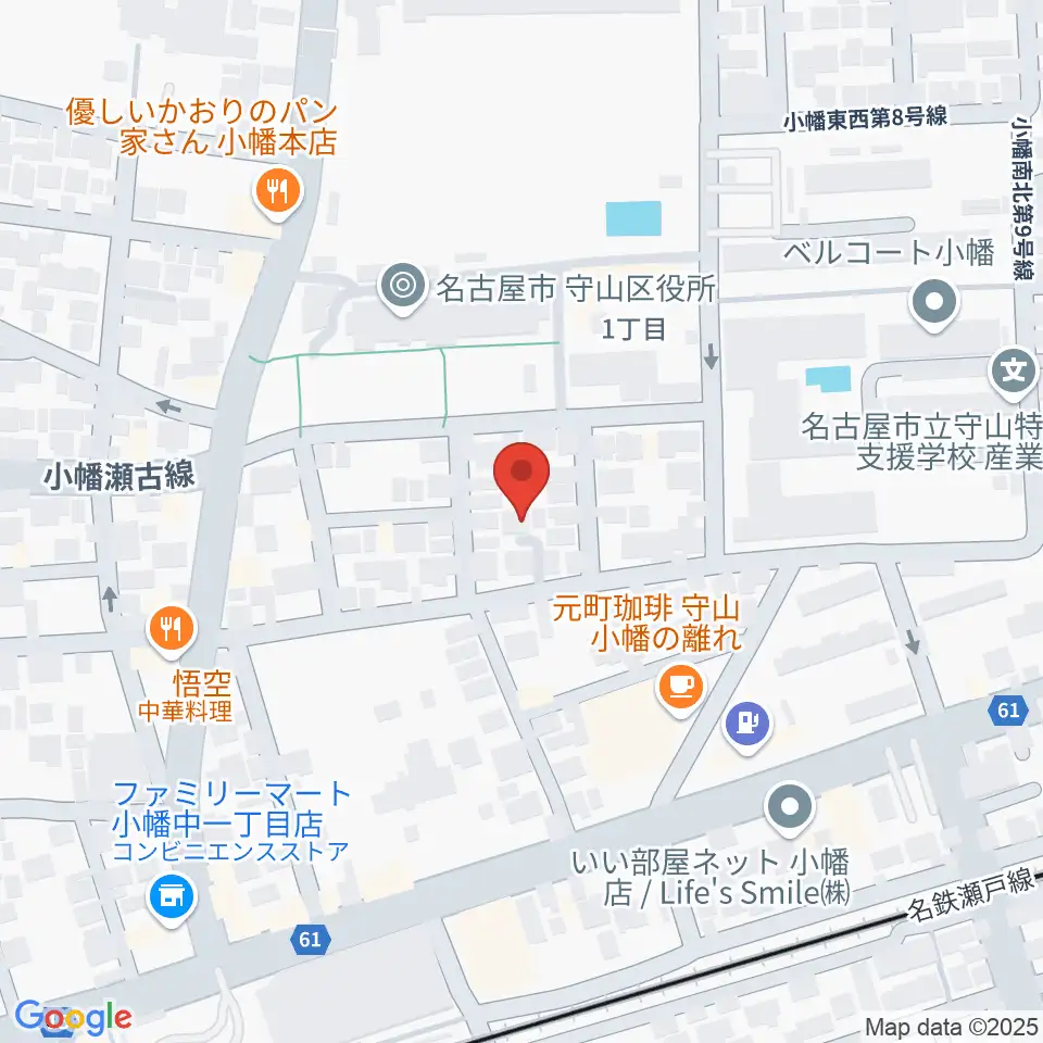 小幡 音楽館周辺のホテル一覧地図