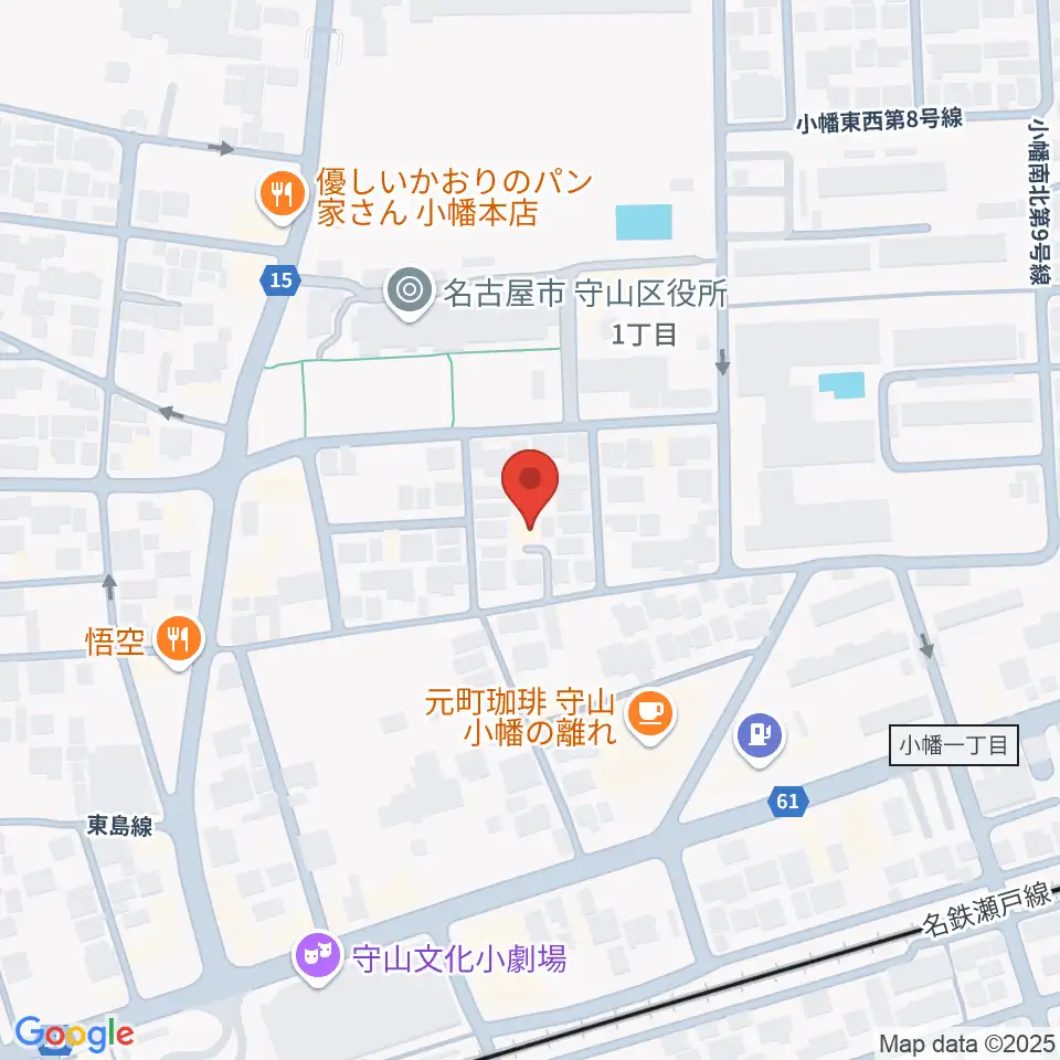 小幡 音楽館周辺のホテル一覧地図