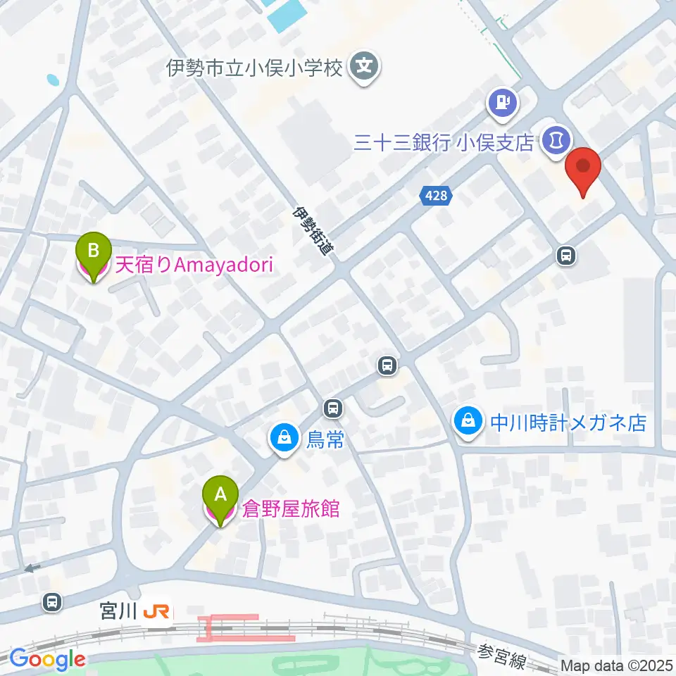 ウィーン音楽教室周辺のホテル一覧地図