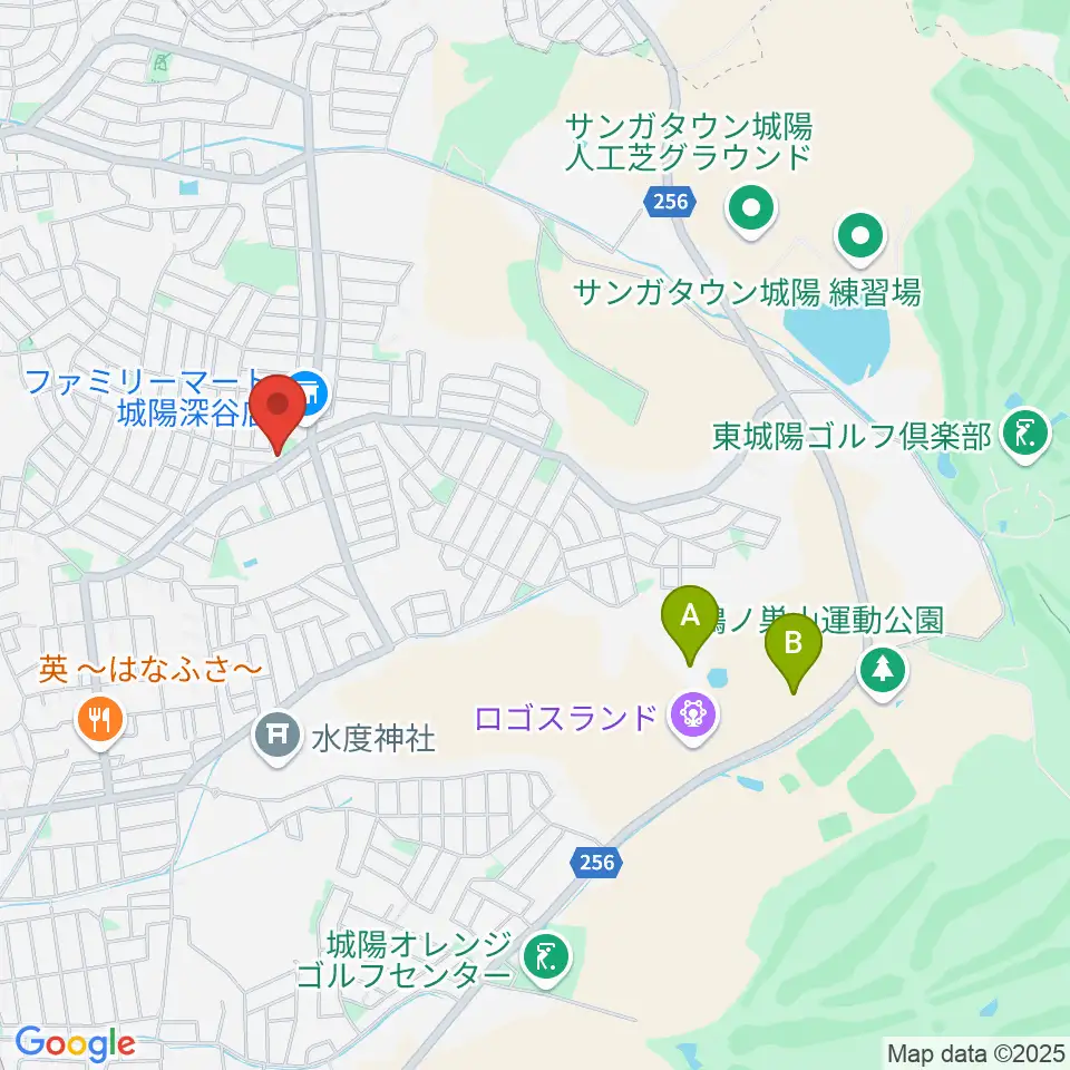 スタジオスキップ周辺のホテル一覧地図