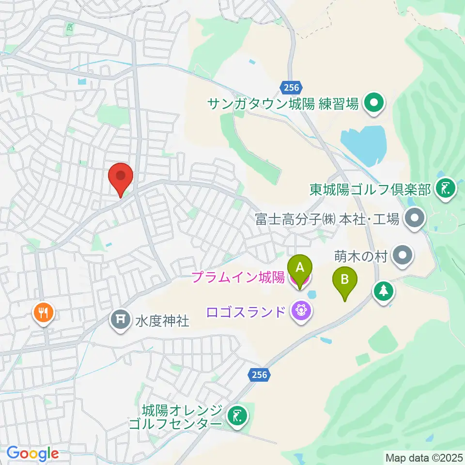 スタジオスキップ周辺のホテル一覧地図