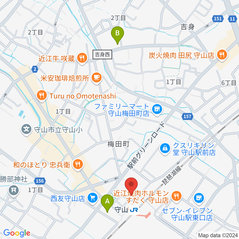 ハーモニー・ミュージック・スタジオ周辺のホテル一覧地図