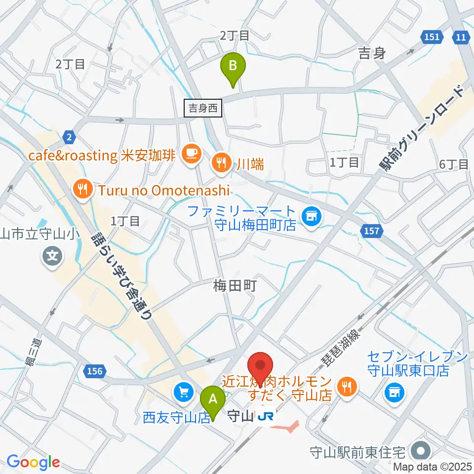 ハーモニー・ミュージック・スタジオ周辺のホテル一覧地図