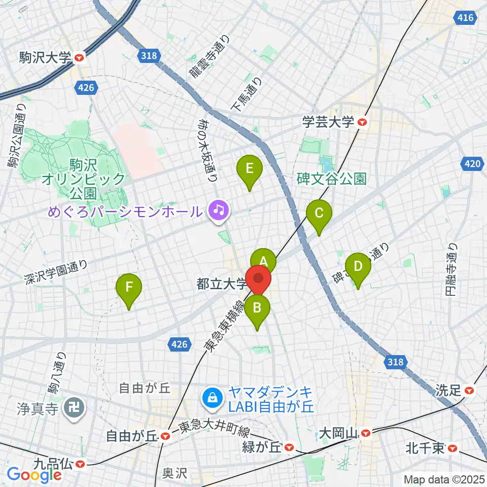 山田聖ヴァイオリン工房周辺のホテル一覧地図