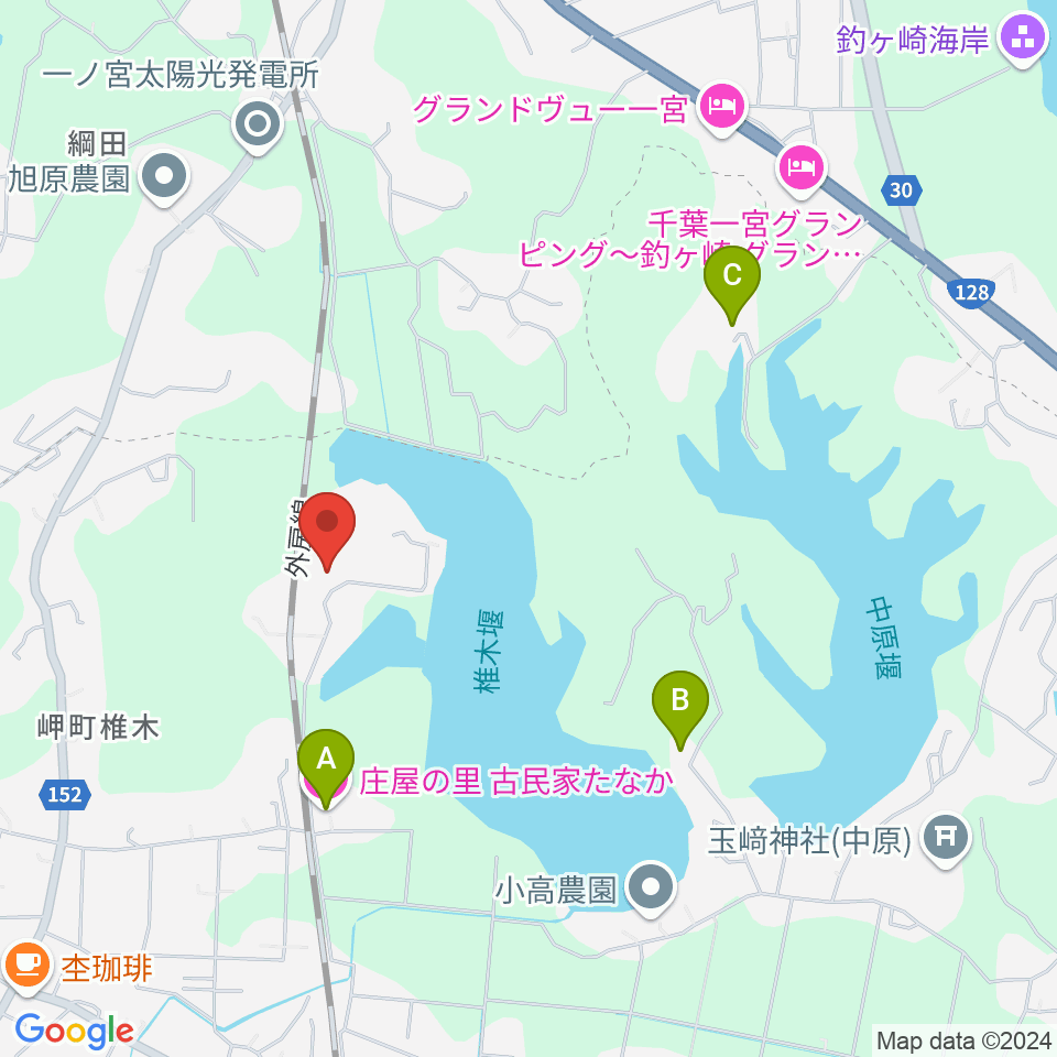 宮沢音楽院周辺のホテル一覧地図