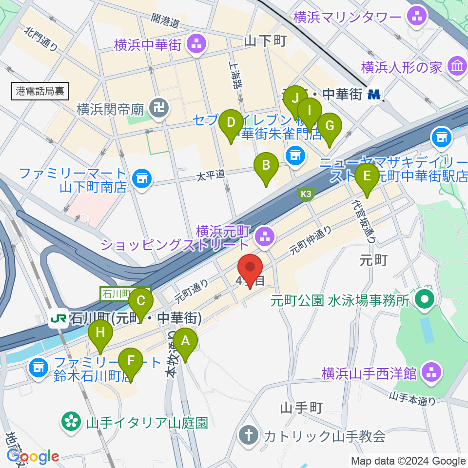 Sanae Fun Music周辺のホテル一覧地図