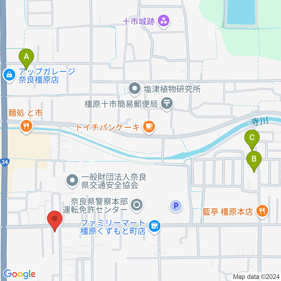 あおぞら音楽サロン周辺のホテル一覧地図