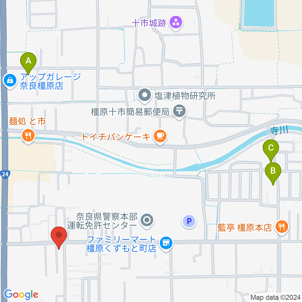 あおぞら音楽サロン周辺のホテル一覧地図