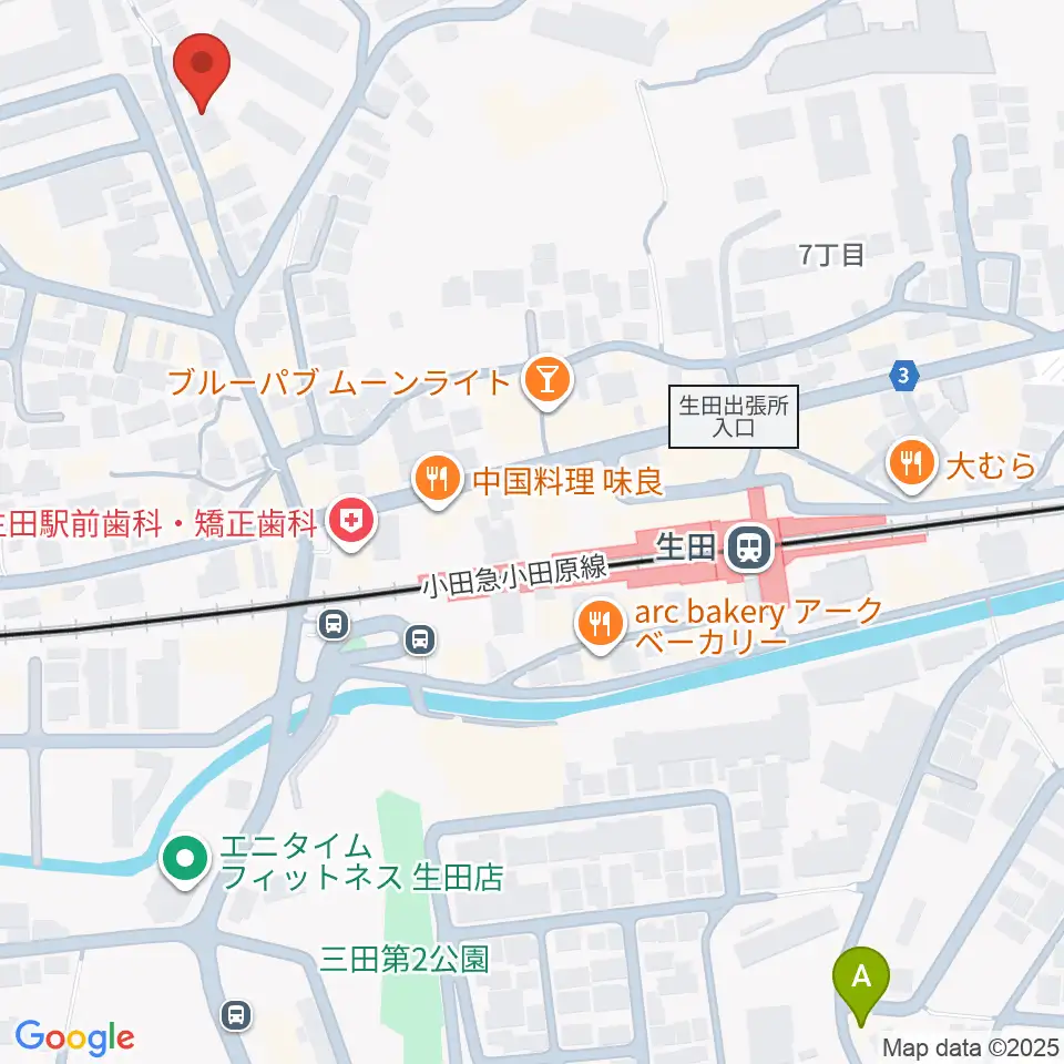 フェリーチェミュージックスクール周辺のホテル一覧地図