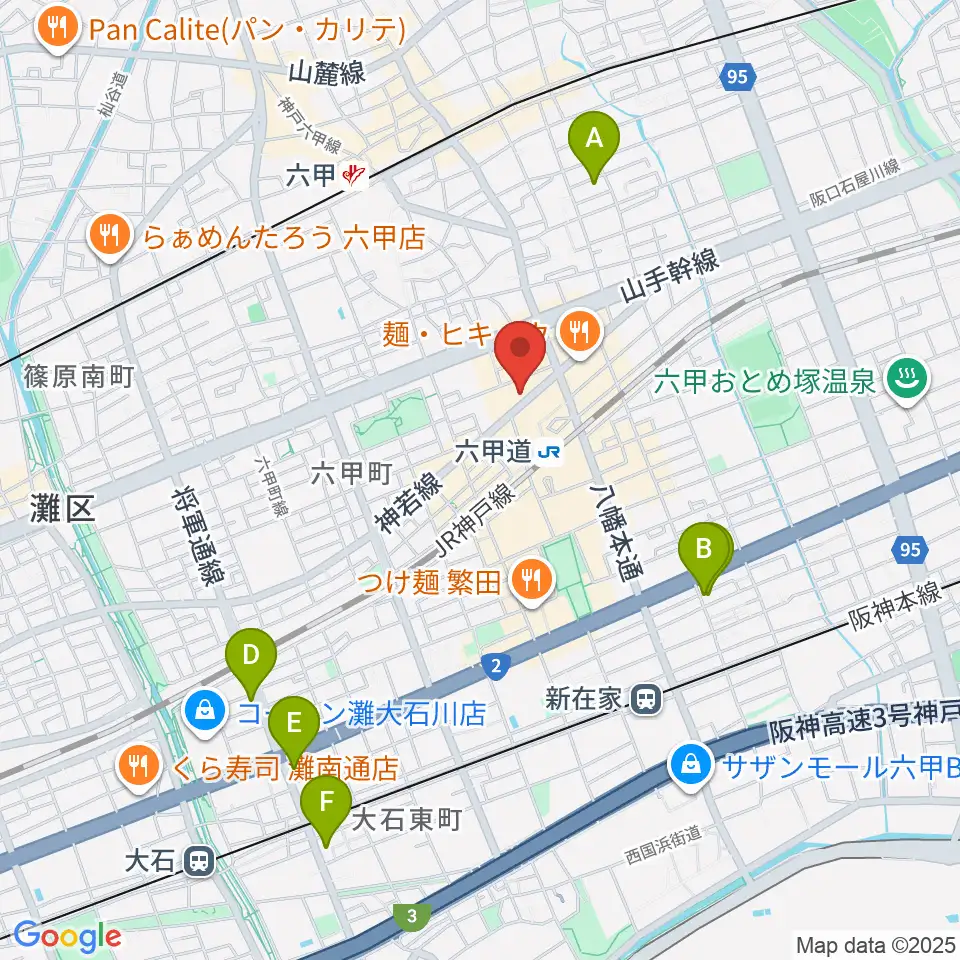 ボイストレーニング HS DREAM周辺のホテル一覧地図