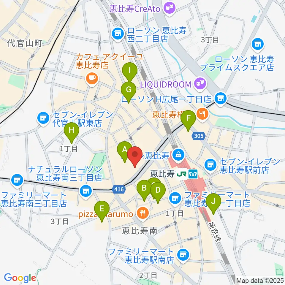 サイケデリズム周辺のホテル一覧地図