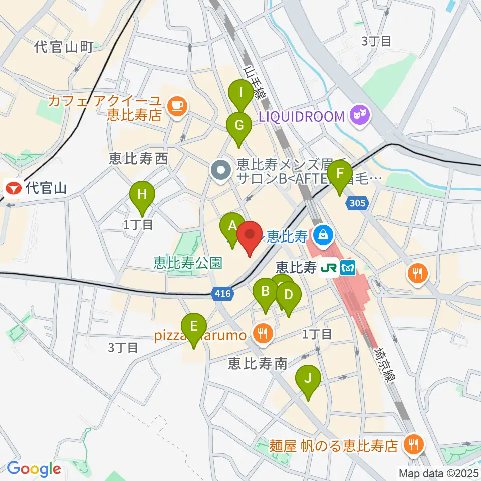 サイケデリズム周辺のホテル一覧地図