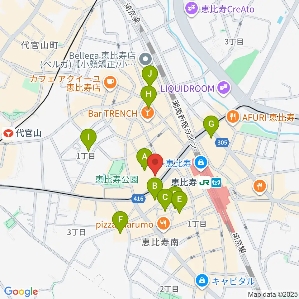 サイケデリズム周辺のホテル一覧地図