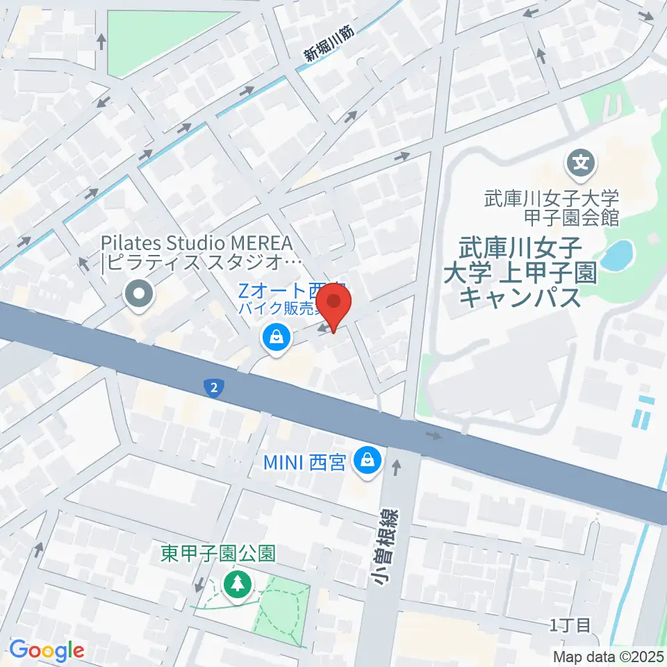 ティー・フォー・トゥ音楽教室周辺のホテル一覧地図