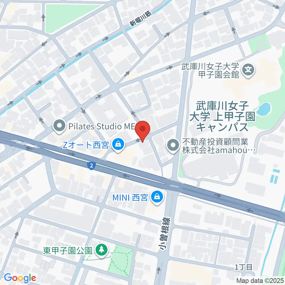 ティー・フォー・トゥ音楽教室周辺のホテル一覧地図