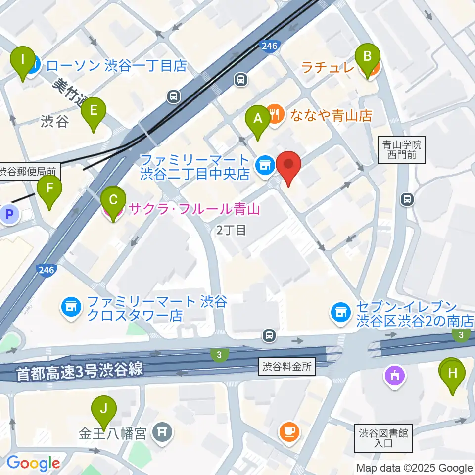 Blue-G周辺のホテル一覧地図