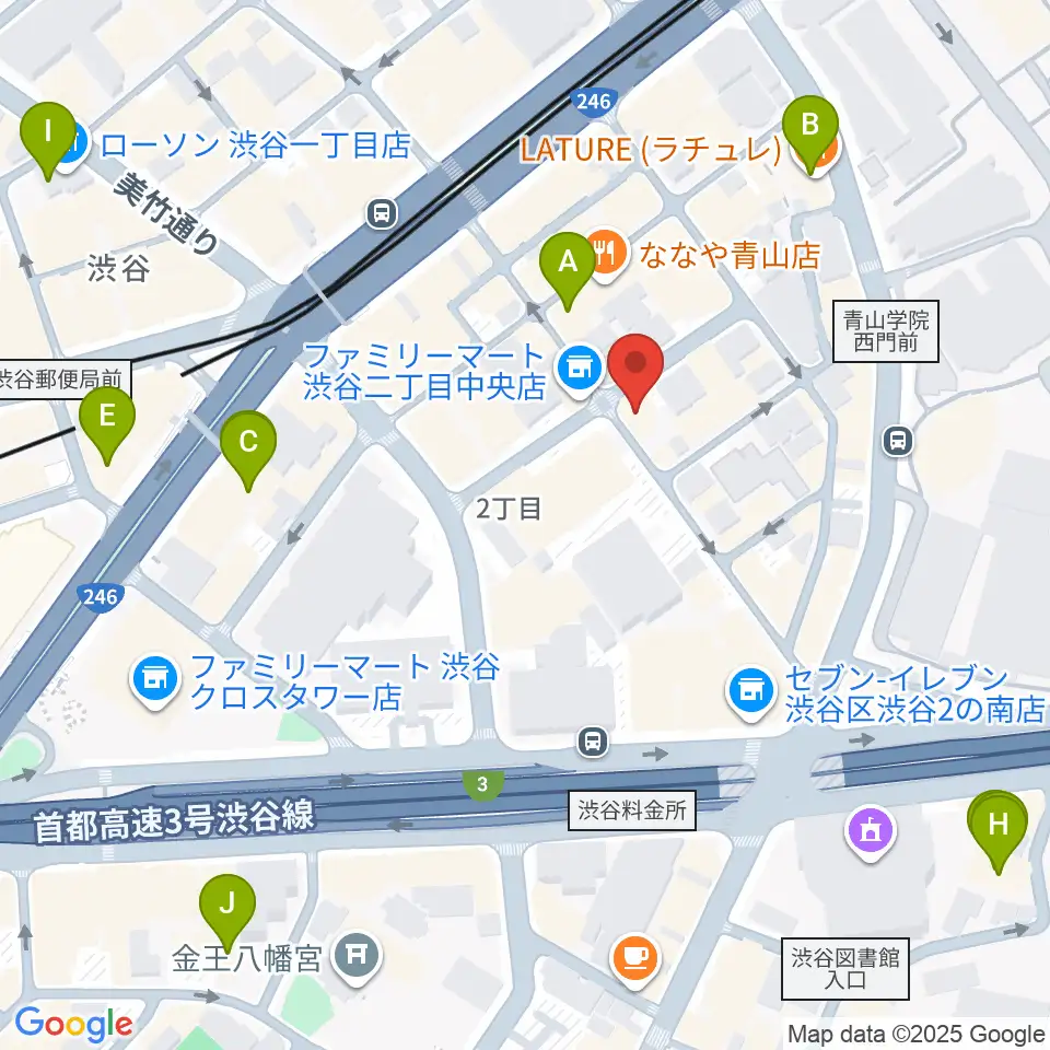Blue-G周辺のホテル一覧地図