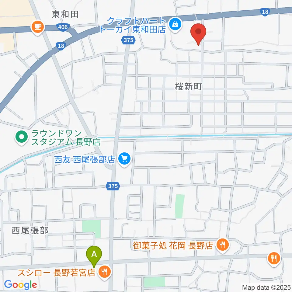 TAKE ONE周辺のホテル一覧地図