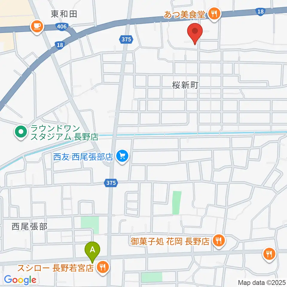 TAKE ONE周辺のホテル一覧地図
