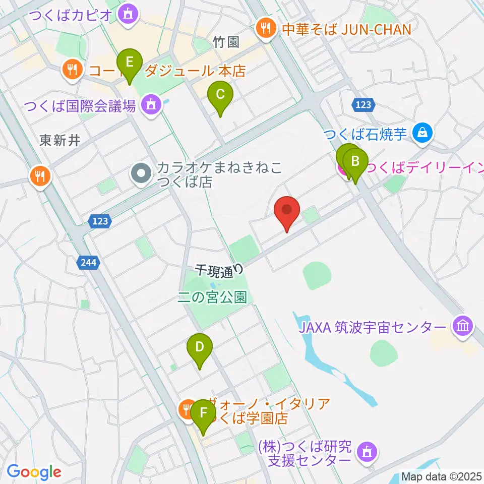 アトリエ・ドゥ・ダルクローズ周辺のホテル一覧地図
