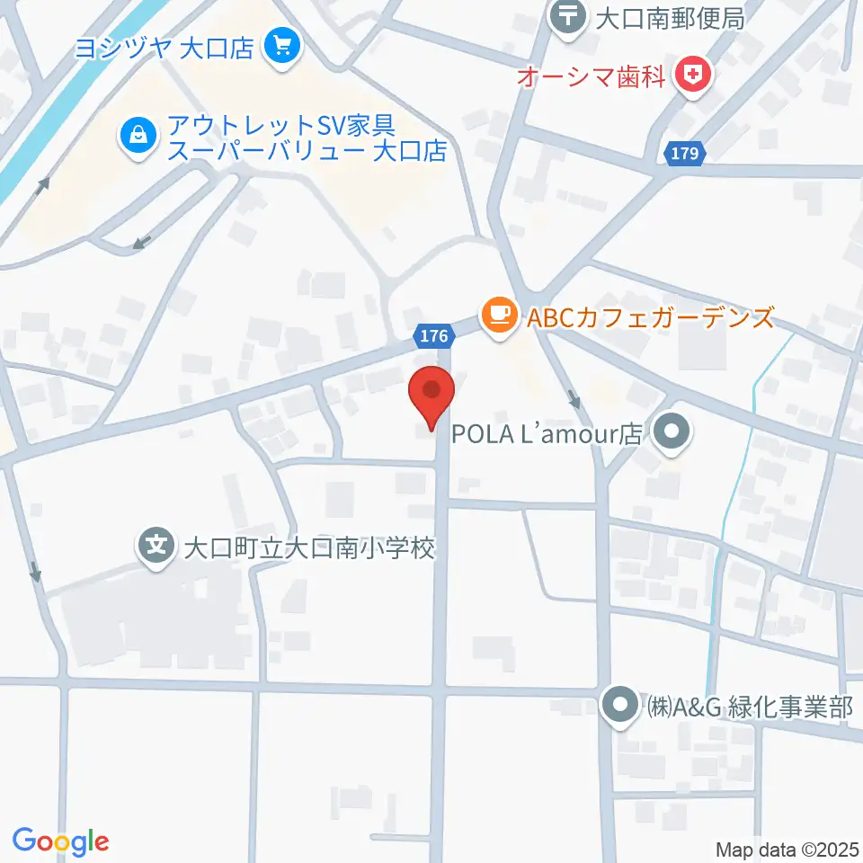 おおもり音楽教室周辺のホテル一覧地図