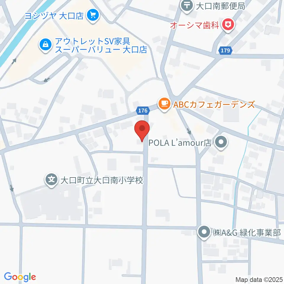 おおもり音楽教室周辺のホテル一覧地図