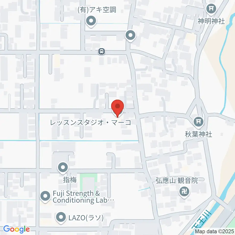 レッスンスタジオ・マーコ周辺のホテル一覧地図