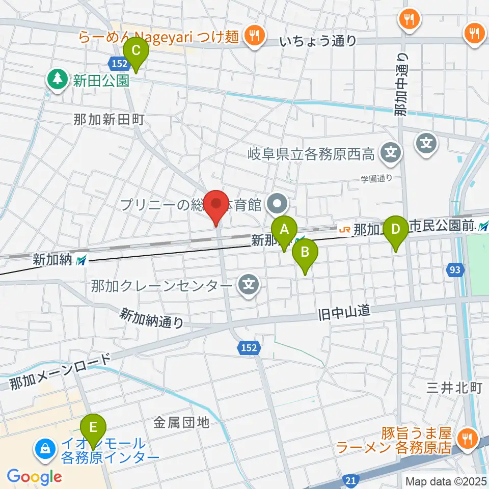 シャルテ音楽教室周辺のホテル一覧地図