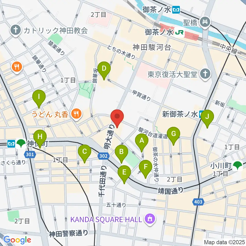 クロサワ楽器ドクターサウンド周辺のホテル一覧地図