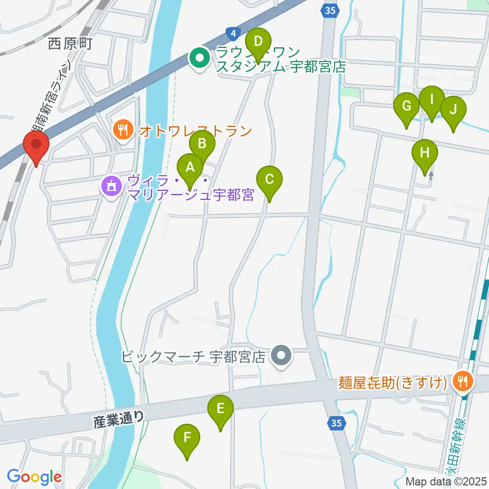 シーズ・ミュージックスクール周辺のホテル一覧地図