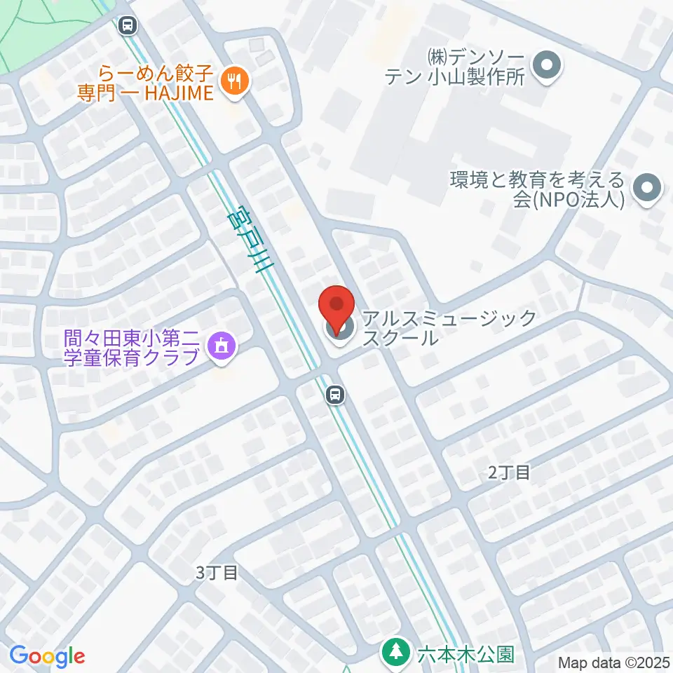 アルスミュージックスクール周辺のホテル一覧地図