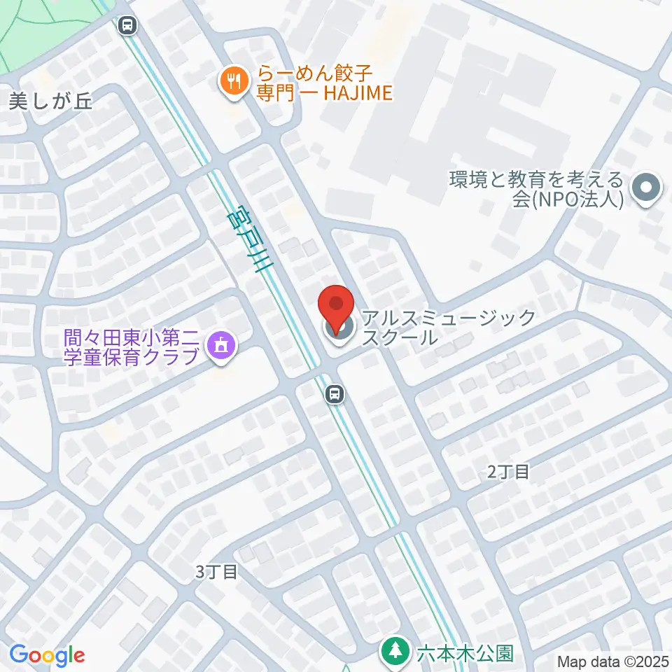 アルスミュージックスクール周辺のホテル一覧地図