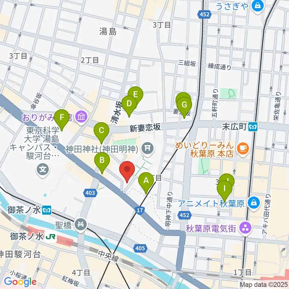 メディア・カーム周辺のホテル一覧地図