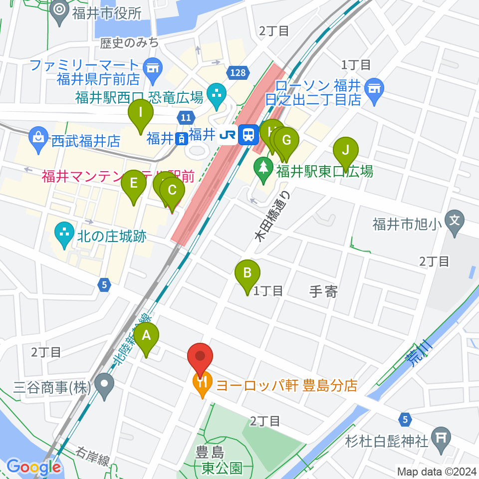 Salsa Lab周辺のホテル一覧地図