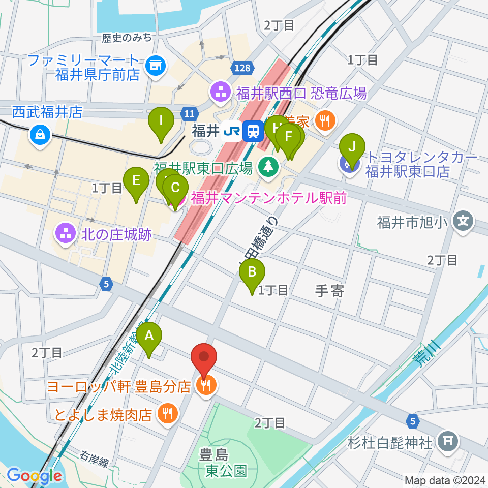 Salsa Lab周辺のホテル一覧地図