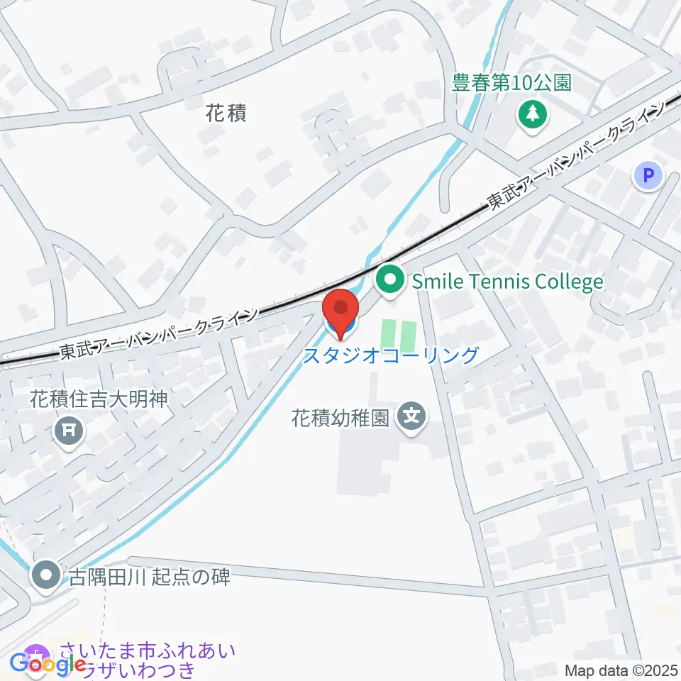 スタジオコーリング周辺のホテル一覧地図