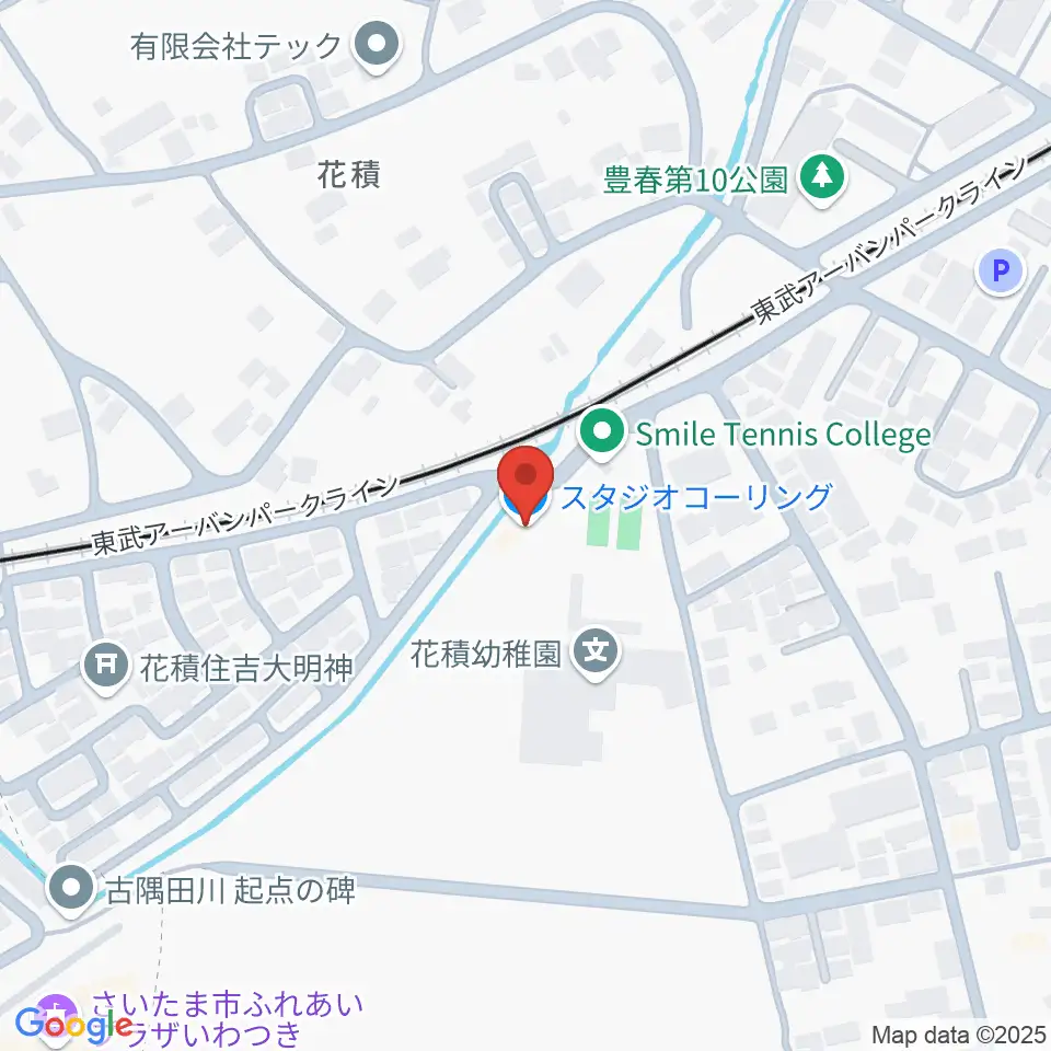 スタジオコーリング周辺のホテル一覧地図
