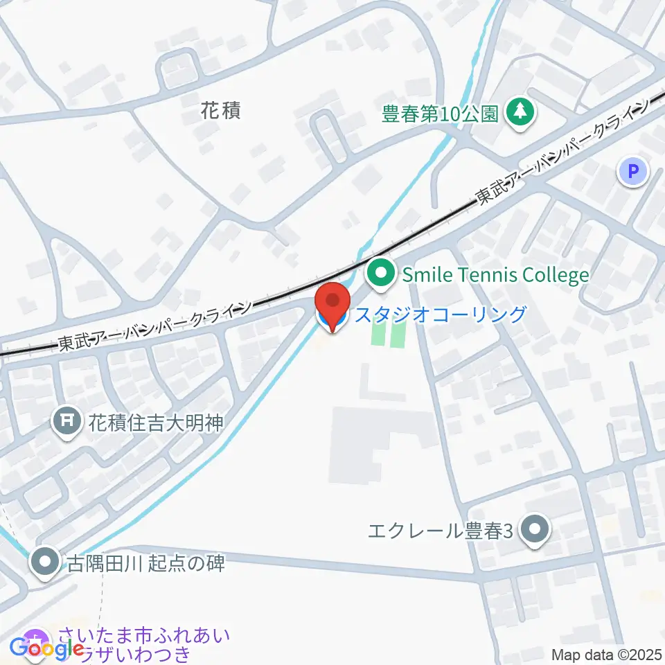 スタジオコーリング周辺のホテル一覧地図